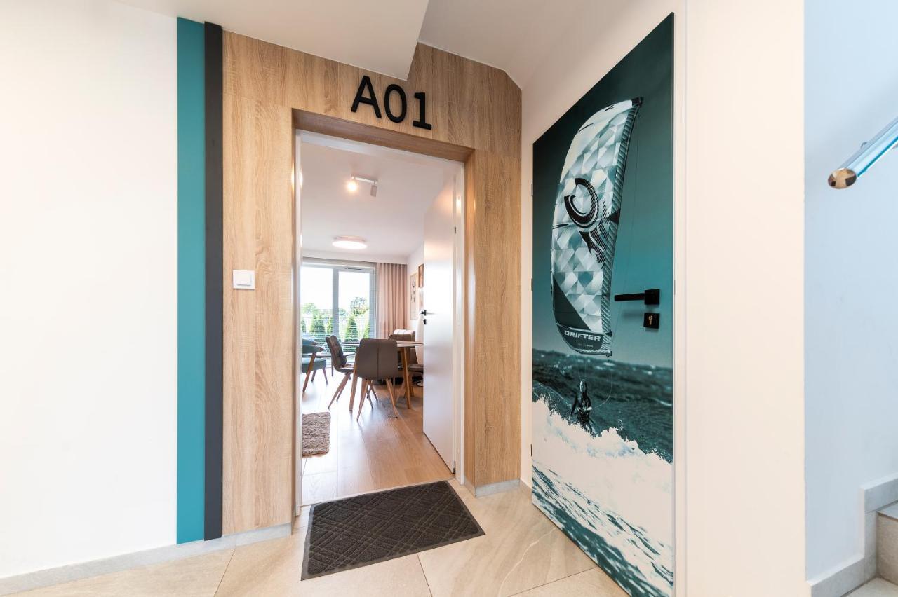 Blue Mare Posesja Kapitanska 70m Beach, Parking, Rowery Apartment